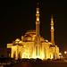 Al Noor Mosque At Night