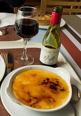 Lunch during a Channel crossing on the Brittany Ferries Bretagne