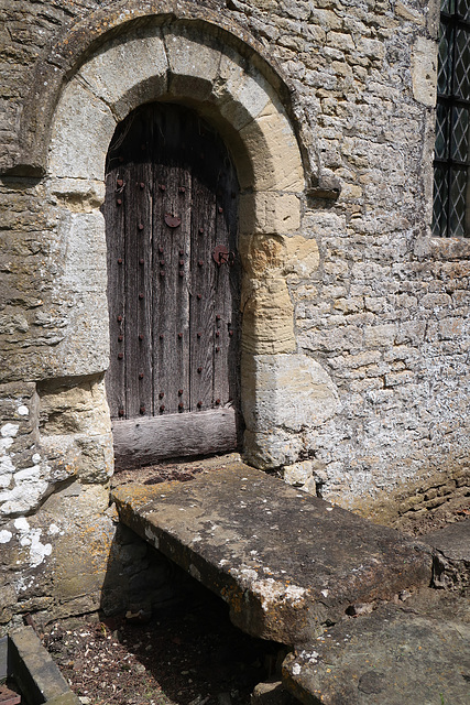 A little bridge to a small side door