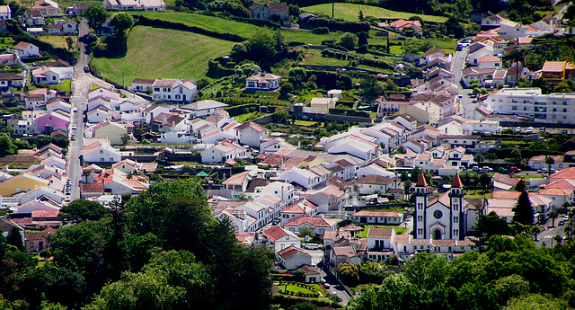 A typical village of inland