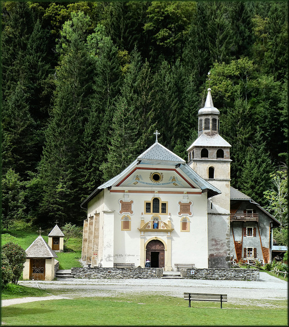 Les Contamines-Montjoie (74) 11 septembre 2019. Notre-Dame-de-la-Gorge.