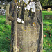 smeeth church, kent, c20 cross and willow george family tombstone +1912