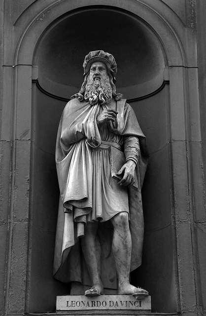 Léonard de Vinci , à Florence