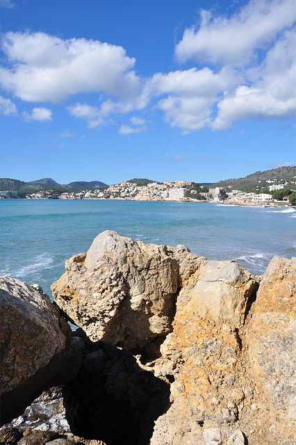 a la platja de Peguera (© Buelipix)