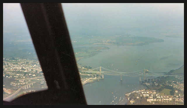 Tamar Bridge aerial