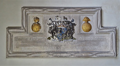 smeeth church, kent, c20 wwi tomb of wyndham wentworth +1915