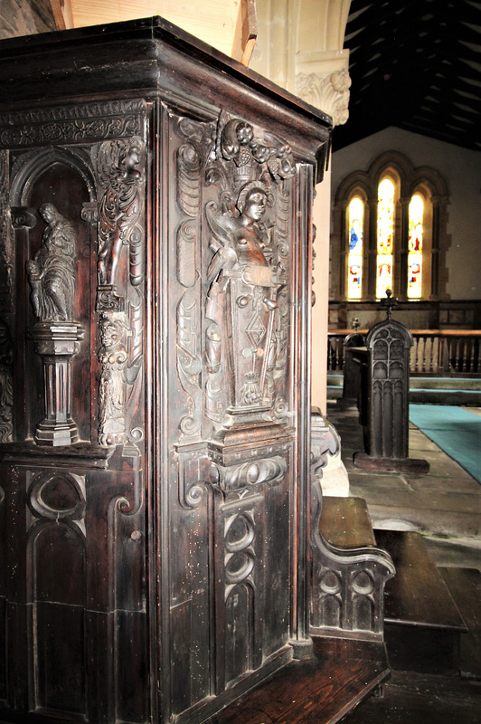 Pulpit, Workbridge Church, Herefordshire