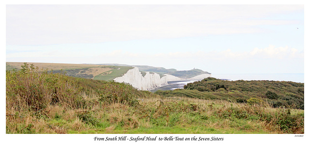 South Hill to Belle Tout 21 9 2022