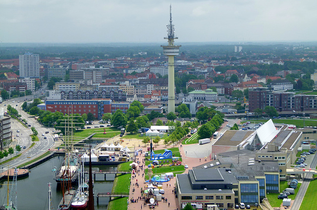 Fernsehturm Bremerhaven auf Augenhöhe