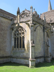 lacock church, wilts (18) c15 n.e. chapel detail c