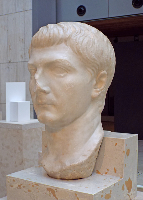 Drusus the Younger in the Archaeological Museum of Madrid, October 2022