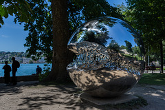 Sfera di Lugano im Parco Ciani ... P.i.P. (© Buelipix)