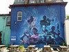 Die blaue Wand in Ottawa