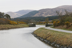 Bridge Ahead Caledonian Canal,18th April 2017