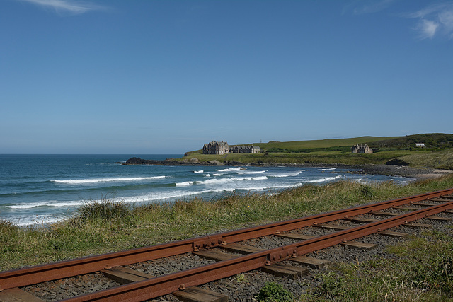 Northern Ireland:  Runkerry Beach and house