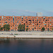 Ziegelhaus im Hafengebiet von Kopenhagen