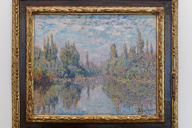"La Seine à Vétheuil" (Claude Monet - 1878)