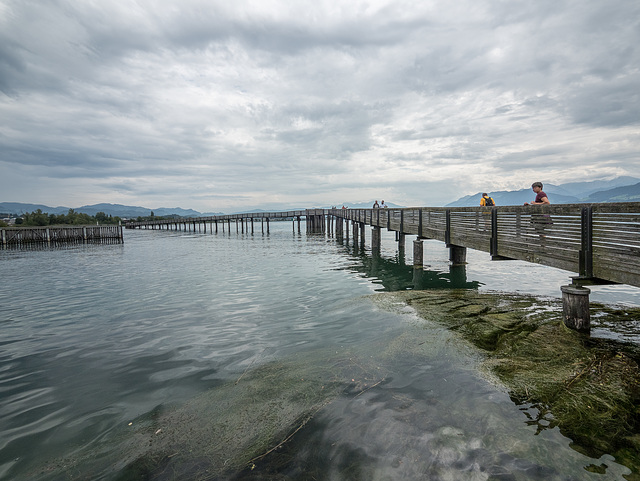 Holzbrücke