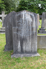 Memorial to Private Geoffrey Hawksley Tyre, St Peter's Churchyard, Formby, Merseyside