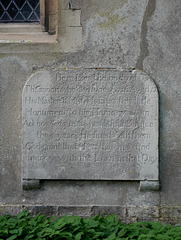 Milton (Cambs.) - monument to Thomas Cannon (d. 1726) 2014-10-10