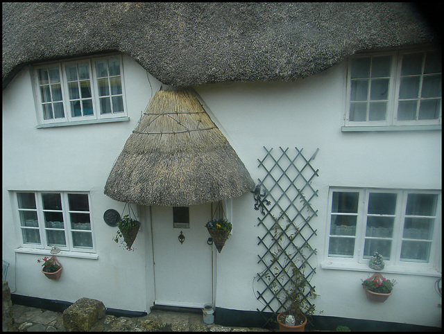 Dorset thatched porch