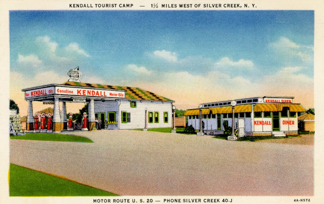 Kendall Tourist Camp, Service Station, and Diner, U.S. Route 20, Silver Creek, N.Y.