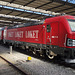 Siemens Vectron 193 288 mit dem Nachtzug Snälltåget (Freundlicher Zug) im Chemnitzer Hbf