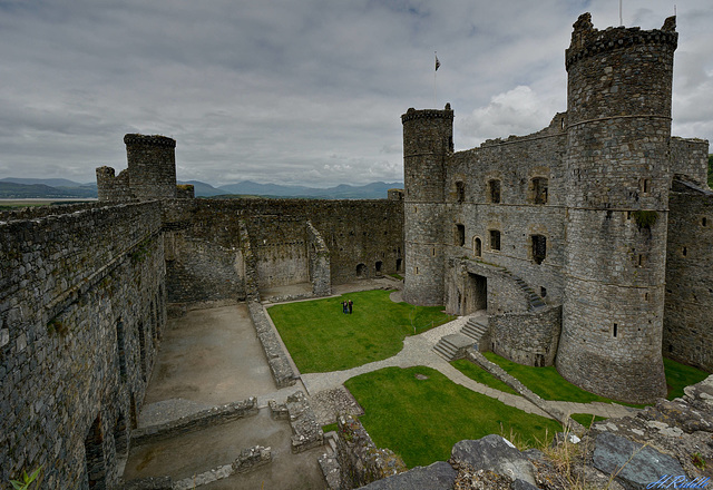 The Grandeur of Harlech Castle