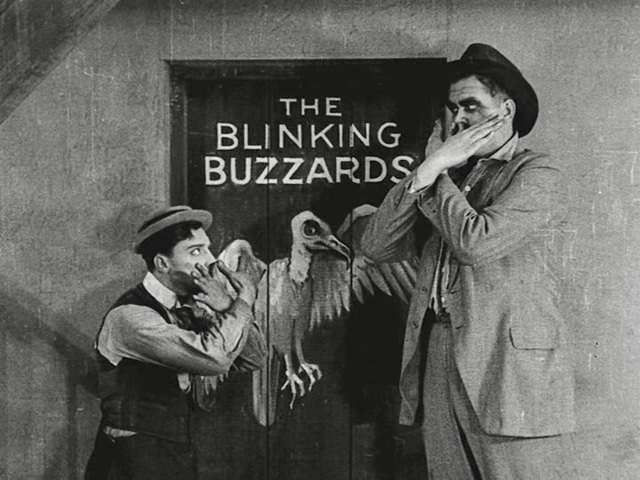 Secret sign of the Blinking Buzzards