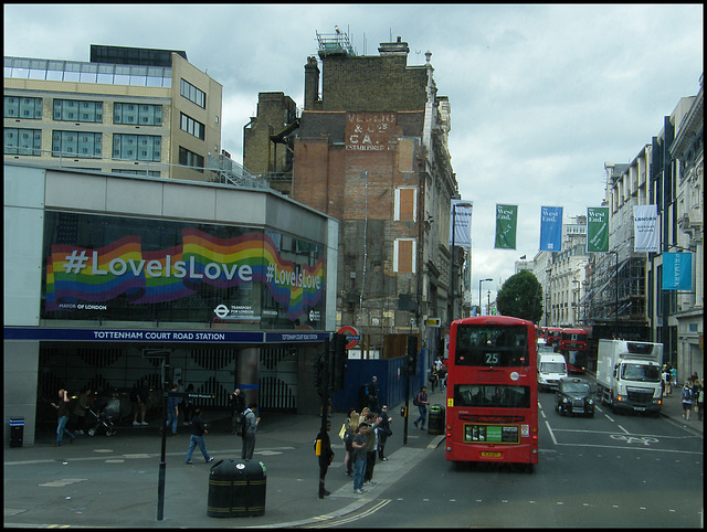 tacky new tube station