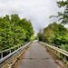 Ehem. Zechenbahnbrücke Achenbach über der Emscher (Dortmund-Mengede) / 23.04.2022