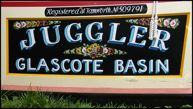 Juggler narrowboat