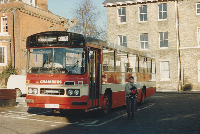 Chambers C668 WRT at Bury St. Edmunds – 16 Feb 1990 (111-5)