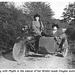 Marjory & Phyllis on a Douglas motorcycle c1925