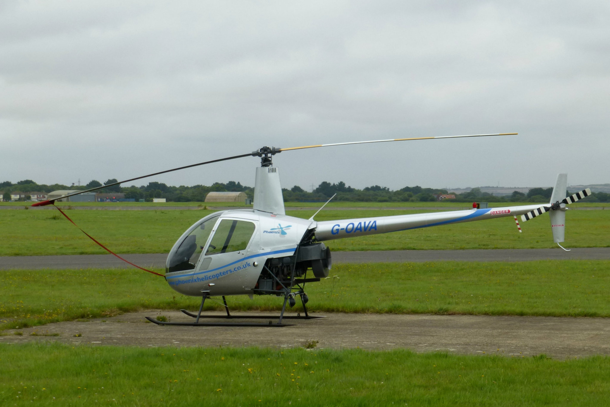 G-OAVA at Solent Airport - 7 August 2017