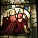 stowting church, kent,  c15 glass, c.1460 (2)