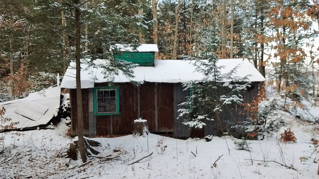 Ancienne cabane à sucre / Former sugar shack