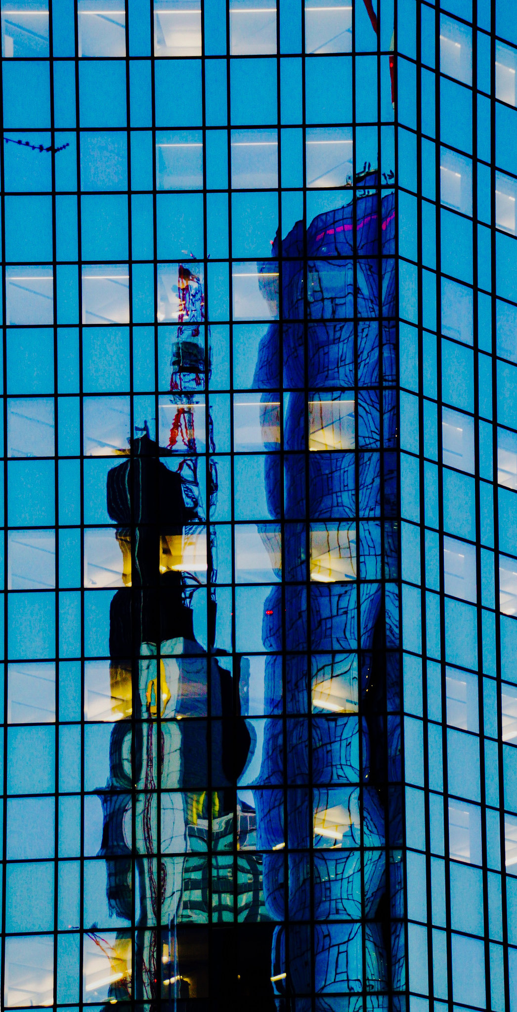 Some Reflections in the Blue Hour