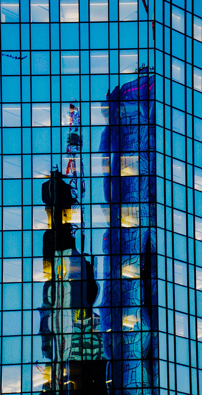 Some Reflections in the Blue Hour