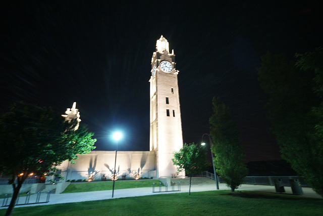 Clocktower At Night