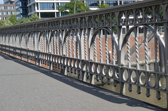 Hamburg, auf der KornhausBrücke