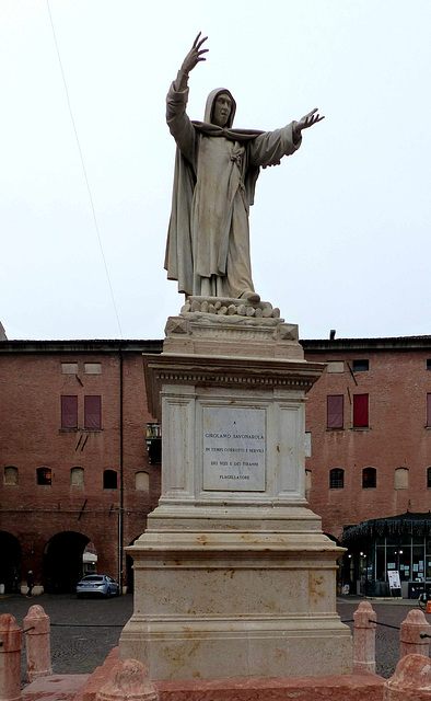 Ferrara -  Girolamo Savonarola