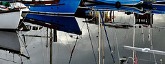 Reflections. St Peters Marina