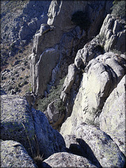Sierra de La Cabrera - granite ridge.