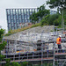 Baustelle am U/S-Bahnhof Landungsbrücken