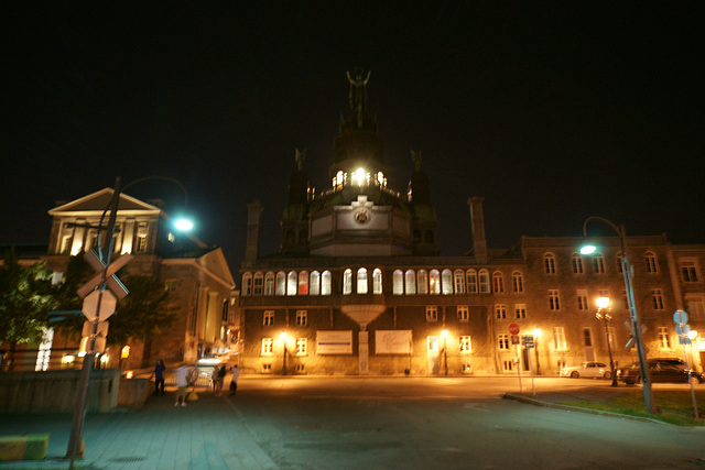 Chapelle Notre Dame De Bon Secours At Night