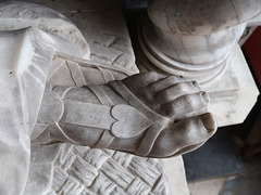 Sir John Borlase: lovely foot