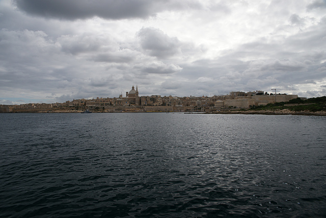 Looking Across To Valetta