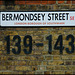 Bermondsey Street sign