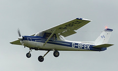 G-BFEK approaching Gloucestershire Airport - 20 August 2021
